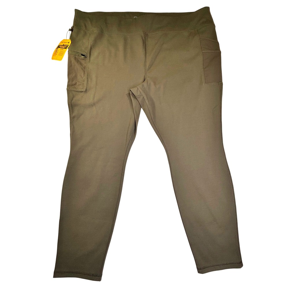 Carhartt Force Fitted Lightweight Utility Legging 3X Tarmac BN3609-W Olive Green